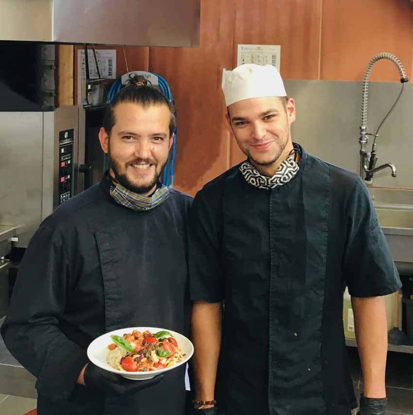 Cuisiniers restaurant BON Pornic
