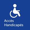 Pictogramme accès handicapés restaurants BON