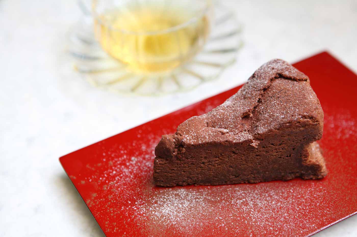 Fondant chocolat-noisette sans gluten